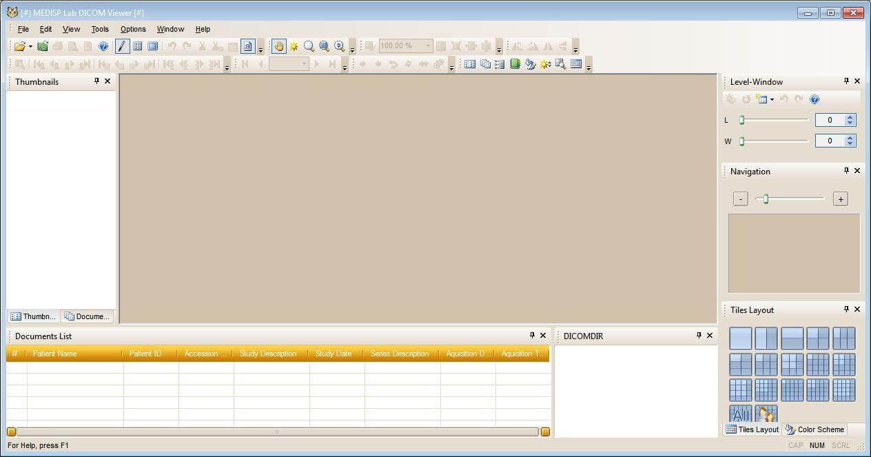 Medisp DicomViewer - Gemaakt door PostDICOM